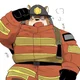 furry fireman