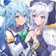 Aqua and Eris