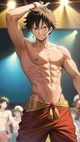 Luffy Belly dancer 
