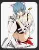 Rei ayanami cat 