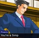Ace Attorney Blooper
