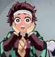 Embarrassed Tanjiro