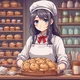 Evil baker girl