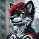 Furry wolf male 