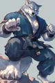 karate wolf