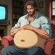 Bloated Belly Dad