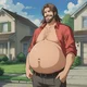 Big belly neighbor