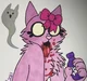 Pink zombie cat 