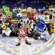 NHL mascots au 