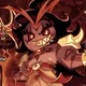 Burning spice cookie