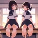 school girls Feet