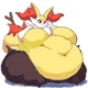 Obese Braixen