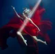 A Lady in red