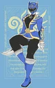 Blue Power Ranger F