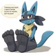 Lucario Foot RP