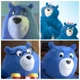 Blue Charmin Bears