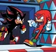 Knuckles and Shadow