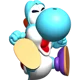 Baby Cyan Yoshi