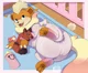 A baby Growlithe