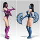 Kitana et Mileena