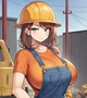 Construction woman