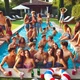 Fiesta en la piscina