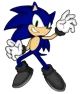 Dark Blue Sonic 
