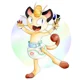 A Diapered Meowth