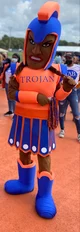 Lady Trojan mascot