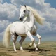 Divine white horse