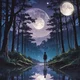 Starry-moon Woods 
