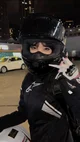 Korean biker