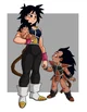 Bardock x Gine 