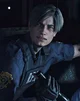 Rookie Leon Kennedy