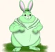 pale green bunnyking