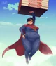 Fat Supergirl