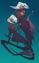 Monstergirl aquarium