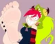 Demencia feet 