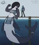 Monstergirl aquarium