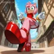Highheeled Amy Rose