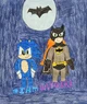 Batgirl and Sonic 