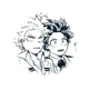 izuku and katsuki