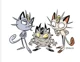 Meowth Triplets 