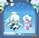 Snow Crystal Cookie