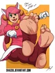 Mad Mew Mew feet
