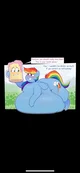 Fat rainbow dash