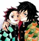 Tanjiro and Giyu