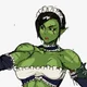 Half-Orc Maid