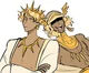 Apollo and Hermes