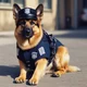 Police dog companion